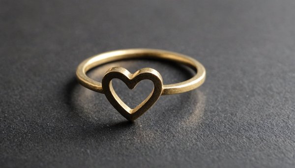 Bague cœur : le symbole d'amour à portée de main
