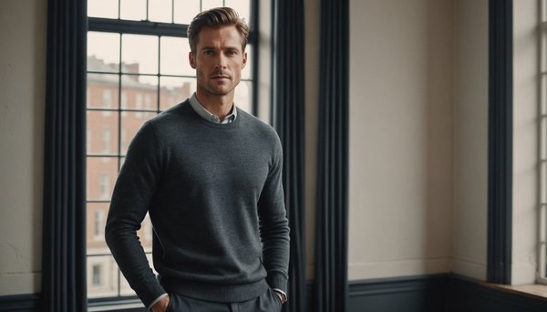 Pull haut de gamme homme : élégance et confort au rendez-vous